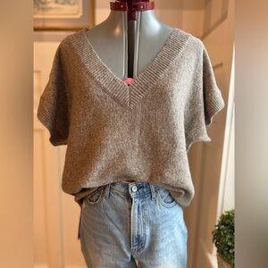 Mexx V-Neck Sweater - Gray Size XL